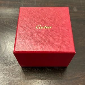 Cartier love ring wide band